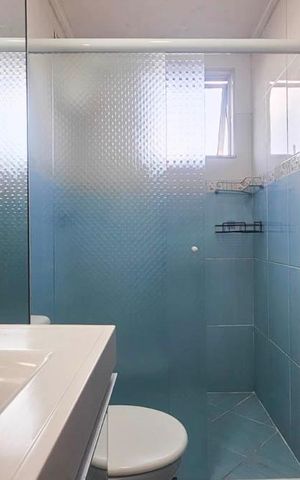 Apartamento à venda com 60m², 2 quartos e 1 vaga Apartamento à venda com 60m², 2 quartos e 1 vagaBanheiro