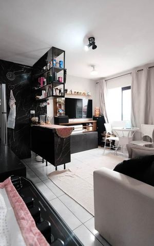 Apartamento à venda com 45m², 1 quarto e 1 vagaSala/Cozinha