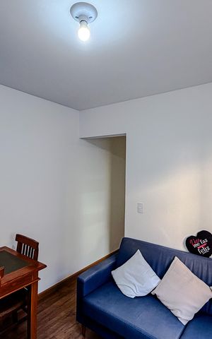 Apartamento à venda com 40m², 1 quarto e 1 vaga Apartamento à venda com 40m², 1 quarto e 1 vagaSala