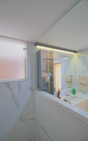 Apartamento para alugar com 320m², 4 quartos e 2 vagasBanheiro da Suite 1