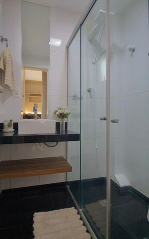 Apartamento para alugar com 320m², 4 quartos e 2 vagasBanheiro da Suite 2