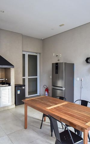 Apartamento à venda com 58m², 2 quartos e 2 vagasChurrasqueira
