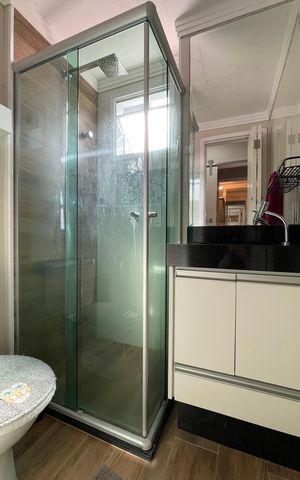 Apartamento à venda com 52m², 2 quartos e 1 vaga Apartamento à venda com 52m², 2 quartos e 1 vagaBanheiro