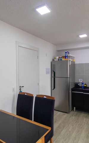 Apartamento para alugar com 37m², 2 quartos e sem vaga Apartamento para alugar com 37m², 2 quartos e sem vagaSalas