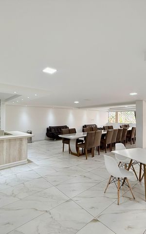 Apartamento à venda com 47m², 1 quarto e 2 vagasSalão de Festas 