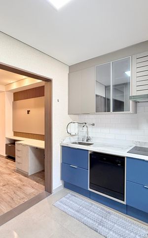Apartamento à venda com 47m², 1 quarto e 2 vagasCozinha