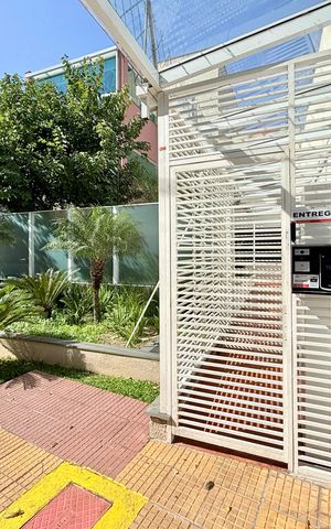 Apartamento à venda com 47m², 1 quarto e 2 vagasFachada 