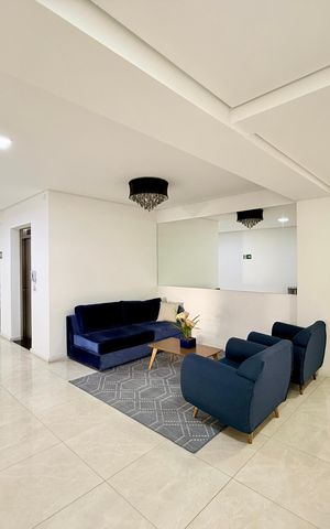 Apartamento à venda com 47m², 1 quarto e 2 vagasHall Social Bloco