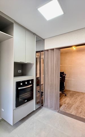 Apartamento à venda com 47m², 1 quarto e 2 vagasCozinha