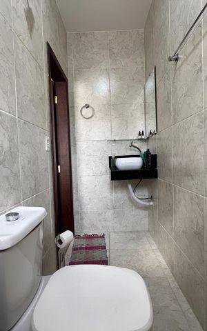 Casa à venda com 90m², 2 quartos e 1 vaga Casa à venda com 90m², 2 quartos e 1 vagaBanheiro da Suíte