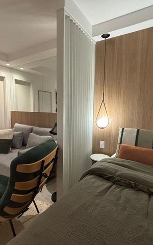 Studio à venda com 36m², 1 quarto e sem vaga Studio à venda com 36m², 1 quarto e sem vagaStudio