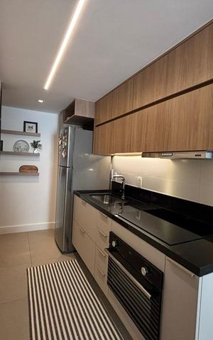 Studio à venda com 36m², 1 quarto e sem vaga Studio à venda com 36m², 1 quarto e sem vagaCozinha
