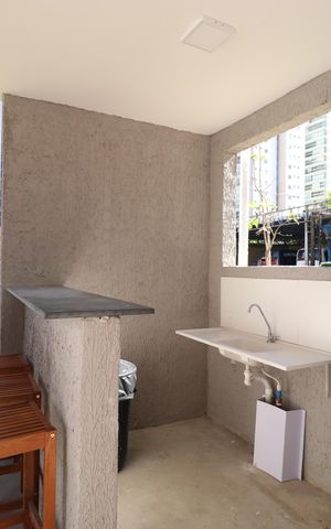 Apartamento para alugar com 43m², 2 quartos e sem vagaÁrea comum - Churrasqueira