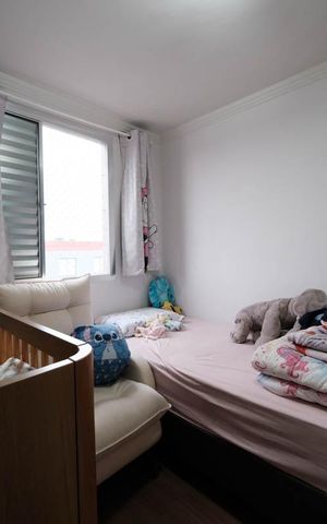 Apartamento à venda com 48m², 2 quartos e 1 vagaQuarto 1