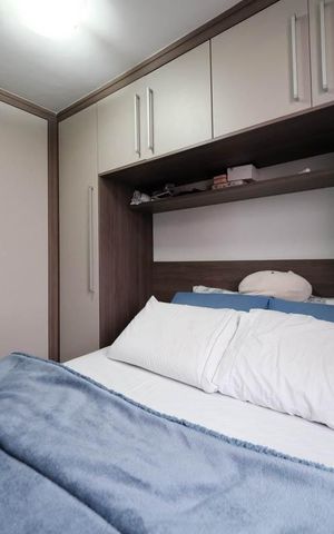 Apartamento à venda com 48m², 2 quartos e 1 vagaQuarto 2