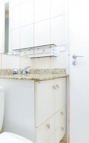 Apartamento à venda com 64m², 3 quartos e 1 vagaBanheiro da Suíte 