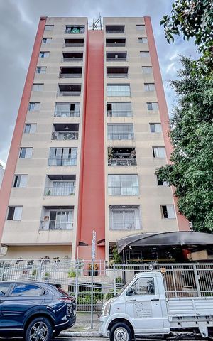 Apartamento à venda com 63m², 2 quartos e 1 vagaFachada e portaria