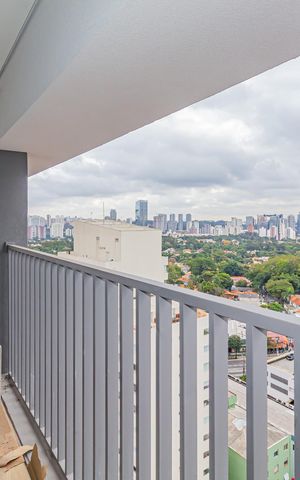 Studio para alugar com 24m², 1 quarto e sem vagaVaranda