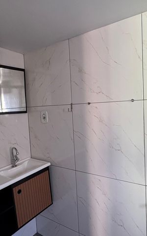Apartamento para alugar com 70m², 3 quartos e sem vaga Apartamento para alugar com 70m², 3 quartos e sem vagaBanheiro da Suíte 1
