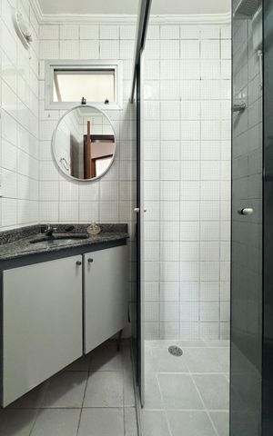 Apartamento para alugar com 80m², 3 quartos e 1 vaga Apartamento para alugar com 80m², 3 quartos e 1 vagaBanheiro Social