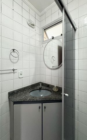 Apartamento para alugar com 80m², 3 quartos e 1 vaga Apartamento para alugar com 80m², 3 quartos e 1 vagaBanheiro Social