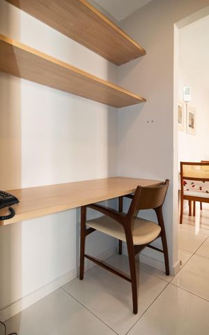 Apartamento para alugar com 34m², 1 quarto e 1 vaga