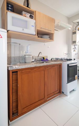 Apartamento para alugar com 34m², 1 quarto e 1 vaga