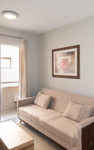 Apartamento para alugar com 34m², 1 quarto e 1 vaga