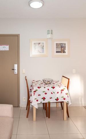 Apartamento para alugar com 34m², 1 quarto e 1 vaga