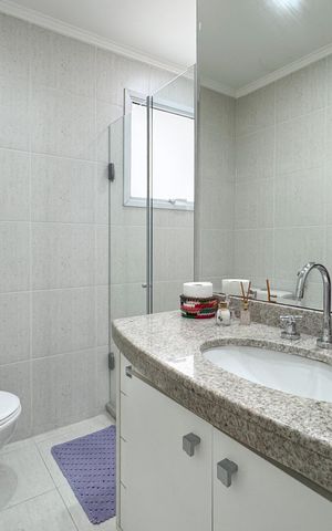 Apartamento à venda com 155m², 3 quartos e 3 vagas Apartamento à venda com 155m², 3 quartos e 3 vagasBanheiro - Suíte 1