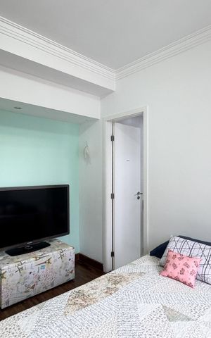 Apartamento à venda com 155m², 3 quartos e 3 vagas Apartamento à venda com 155m², 3 quartos e 3 vagasSuíte 2