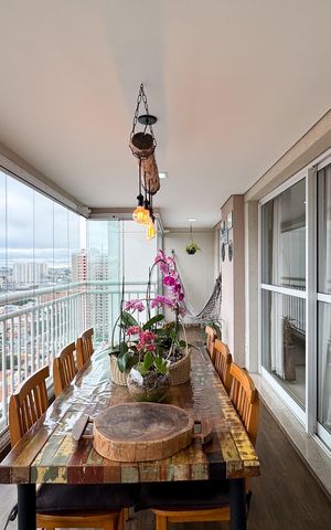 Apartamento à venda com 155m², 3 quartos e 3 vagas Apartamento à venda com 155m², 3 quartos e 3 vagasSacada