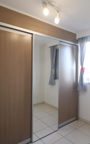 Apartamento para alugar com 53m², 2 quartos e 1 vagaQuarto 1