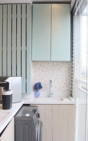 Apartamento à venda com 47m², 2 quartos e 1 vagaCozinha e Área de Serviço