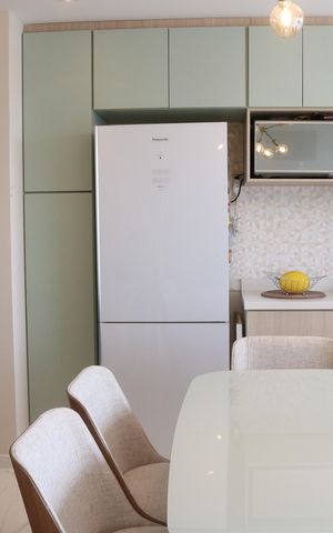 Apartamento à venda com 47m², 2 quartos e 1 vagaCozinha e Área de Serviço