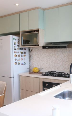 Apartamento à venda com 47m², 2 quartos e 1 vagaCozinha e Área de Serviço