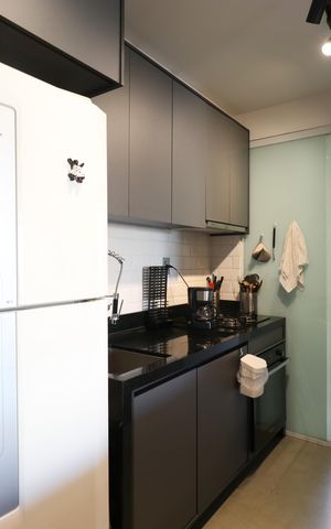 Apartamento à venda com 78m², 2 quartos e 1 vagaCozinha e Área de Serviço