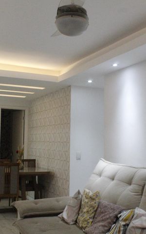 Apartamento à venda com 90m², 3 quartos e 1 vagaSala