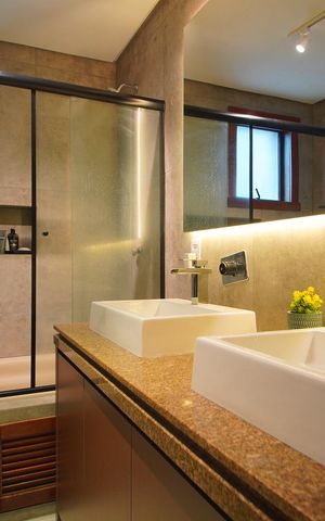 Apartamento à venda com 100m², 3 quartos e 1 vagaBanheiro da Suíte
