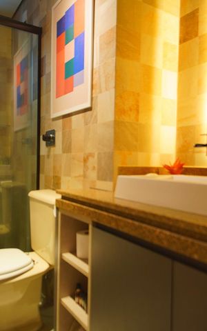 Apartamento à venda com 100m², 3 quartos e 1 vagaBanheiro Corredor