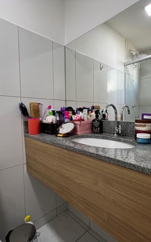 Apartamento à venda com 55m², 2 quartos e 1 vaga Apartamento à venda com 55m², 2 quartos e 1 vagaBanheiro da Suíte