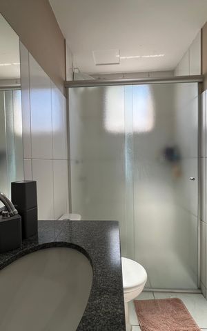 Apartamento à venda com 55m², 2 quartos e 1 vaga Apartamento à venda com 55m², 2 quartos e 1 vagaBanheiro Social