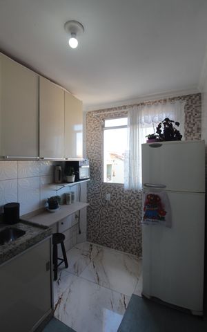 Apartamento à venda com 46m², 2 quartos e 2 vagasCozinha