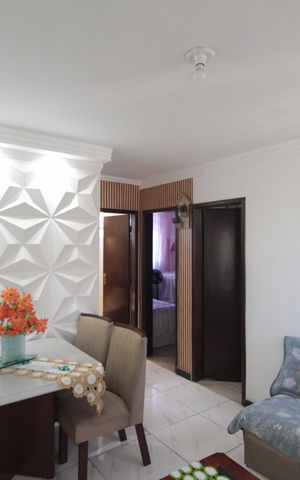 Apartamento à venda com 46m², 2 quartos e 2 vagasSala