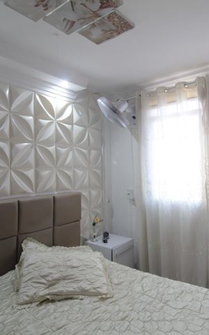 Apartamento à venda com 46m², 2 quartos e 2 vagasQuarto 1