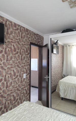 Apartamento à venda com 46m², 2 quartos e 2 vagasQuarto 1