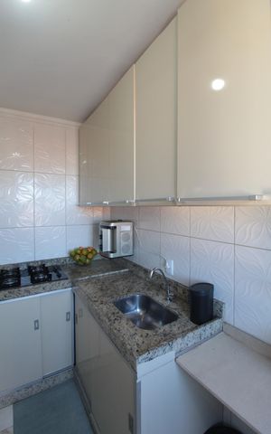 Apartamento à venda com 46m², 2 quartos e 2 vagasCozinha