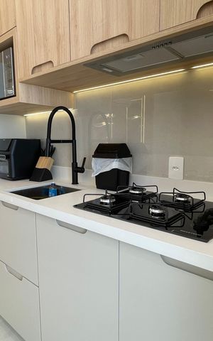 Apartamento para alugar com 45m², 2 quartos e 1 vaga Apartamento para alugar com 45m², 2 quartos e 1 vagaCozinha