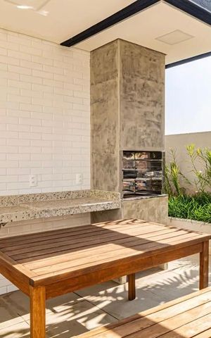 Apartamento para alugar com 45m², 2 quartos e 1 vaga Apartamento para alugar com 45m², 2 quartos e 1 vagaÁrea comum - Churrasqueira