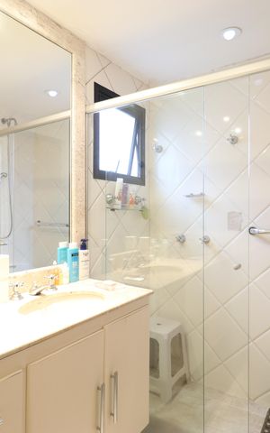Apartamento para alugar com 147m², 3 quartos e 3 vagasBanheiro da Suíte 3